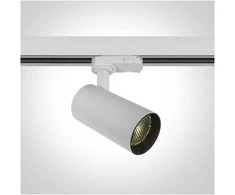 12W LED šviestuvas į bėgelius, baltas, 3000K, 65524T/W/W