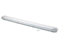 Lubinis šviestuvas Šviestuvas ABS/PS IP65 Luna Master 1x36W T8 G13 120.6cm 25000h/baltas