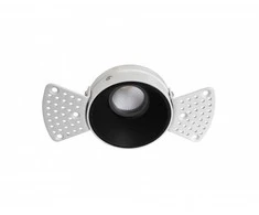 Bikuvalt 5W LED užglaistomas šviestuvas ALEA, juodas, 3000K, 3914-110B-3-S-38