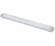 Lubinis šviestuvas Šviestuvas be balasto IP65 SPECTORlight 2x36W/LED T8 pilkas