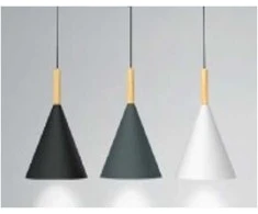 Pakabinamas šviestuvas Bona electrica Šviestuvas ECOLIGHT LUMIN A092 Juoda spalva