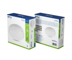 LED KODO-OK lempa, 8W, 720lm, AC175-260V, 50/60 Hz, PF>0,5, Ra≥80, IP54, IK08, 4000K, apva