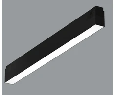 Bikuva.lt 22W INSIGHT PLX šviestuvas į magnetines sistemas, 3000K, juodas, 800mm