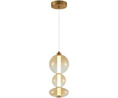 Bikuvalt 24W LED pakabinamas šviestuvas SONTE, gintaro sp., 3000K