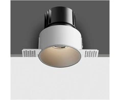 Bikuvalt 6,5W LED užglaistomas šviestuvas, baltas, 3000/3500/4000K, 10107BT/W/V