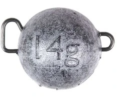 Švininiai svareliai Čeburaška LJ Lead Jig Ball Salmo 14g/4vnt.