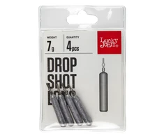 Švininiai svareliai Drop Shot Long Lucky John 4x7g