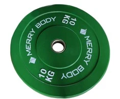 Svorių diskas Merrybody 10kg geležinis/guminis
