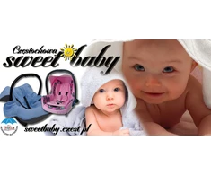Sweet baby Częstochowa diržų apsaugos užvalkalai vežimėlio kėdutei, 3 elementai, neperšlampamos spalvos