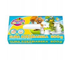 Otocki Sweet Colours Savikietanti modelino masė 500g, balta