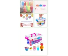 Swiat Bajek SLIME LABORATORY READY SLIME PRIEDAI lagaminų puošmenos PRIEDAI