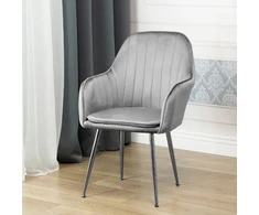 Szchara AKSOMINĖ MINŠKINTA DYGTINĖ KĖDĖ SVETAINEI, VELVETINĖ VALGOMOJE, MODERNA