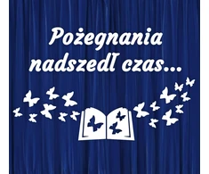 SzkolneNaklejki Dekoracija metų pabaigai ATSVEIKINIMO LAIKAS, mokykla, darželis