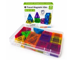 Szomik EDUCATIONAL statybiniai blokeliai 38 vnt Mini kelionė Dėlionė vaikams
