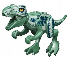 Sluban T-REX Žalias - 12cm DINO - juros periodo park trex žaislas vaikams dinozaurams