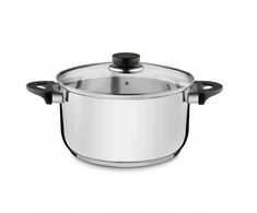 Tadar Basic puodas 24 cm, 5.7 L, nerūdijančio plieno, su dangčiu