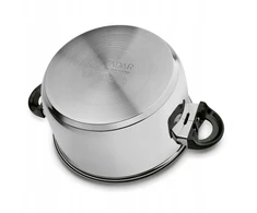 Tadar Basic puodas 24 cm, 5.7 L, nerūdijančio plieno, su dangčiu