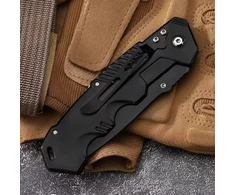 Taktinis sulankstomas peilis Survival Bushcraft Hunting Finka Camping Sharp