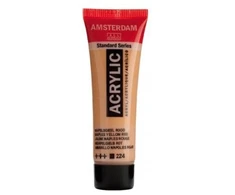 Talens Akrylinė dažai - Amsterdam - Giallo Napoli Rossastro - 20 Ml - Aukšta atsparumas - Tirpus vandenyje