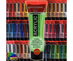 Talens Akrylinė dažai - Amsterdam - Giallo Napoli Rossastro - 20 Ml - Aukšta atsparumas - Tirpus vandenyje