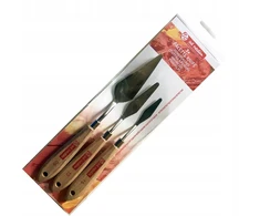 Talens Tapybos peiliai - Akriliniai ir aliejiniai - 3 dydžiai ir formos - Metalas - Medinis rankena