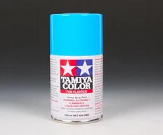 Tamiya purškiami dažai, 100ml, šviesiai mėlyni (blizgūs)
