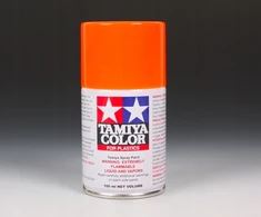 Tamiya purškiamieji dažai 100ml Ts-31 Ryškiai Oranžiniai (blizgūs)