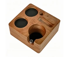 TAMPING ESPRESSO 51/54MM ORGANIZATORIAUS PRIEDAI GRAIKIŲ RIEŠUTŲ MEDIENA