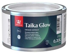 Tamsoje šviečiantis lakas TIKKURILA TAIKA GLOW, 0,33 l