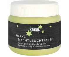 Tamsoje švytintys akriliniai dažai Kreul Glow 74347