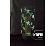 Tamsoje švytintys akriliniai dažai Kreul Glow 74347