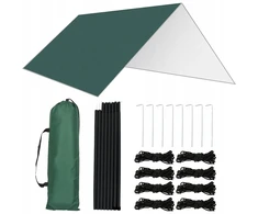 TARP vandeniui atspari palapine 3x3m TARP TINKA KEMPINGUI