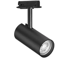 Taškinis bėgelių šviestuvas OSRAM TRACKLIGHT SPOT CYLINDER, 1xGU10, juodas, 14x13x5,5cm