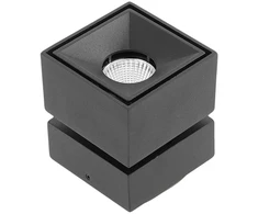 Lubinis šviestuvas LED šviestuvas BIANCO, 8W,680lm,AC220-240V,50/60 Hz,PF>0,9,Ra≥80,IP20,IK06,36°,4000K,kvadr