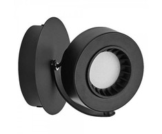 Lubinis šviestuvas 5,5W LED paviršinis šviestuvas SPOT VENUS, juodas, 3000K