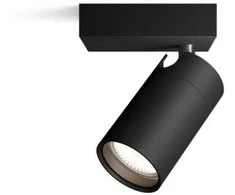 Taškinis LED šviestuvas PHILIPS IDRIS, IP44, 1xGU10, max 1x5W, juodos sp., 8,3x11x10cm