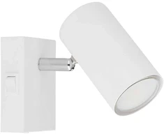 Lubinis šviestuvas Taškinis šviestuvas GLOBO Robby, 1 x GU10, 25W, baltos sp., 7 x 10 x 12 cm