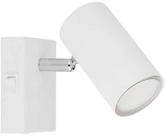 Lubinis šviestuvas Taškinis šviestuvas GLOBO Robby, 1 x GU10, 25W, baltos sp., 7 x 10 x 12 cm