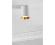 Lubinis šviestuvas Ceiling fixture AERO II, IP20, round, baltas