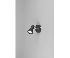 Lubinis šviestuvas Taškinis šviestuvas REALITY CANTAR, 1 x GU10, max 5 W, juodos/chromo sp, Ø11x8cm