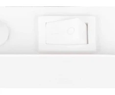 Taškinis šviestuvas TRIO GILLAN, 1xGU10 max 1x10W baltos/nikelio sp., 12x12x16,5cm