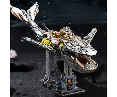 Technic MJI 13059 blokai - Mechaninis banginis LED 1388 el kilnojamas modelis