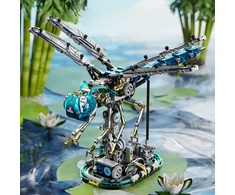 Technic MJI 13086 Blokai - Mechaninis LED Dragonfly 866 vnt. judantys sparnai