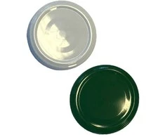 Technocap Užsukamas metalinis dangtelis Ø5.8cm juodas/aukso spalvos