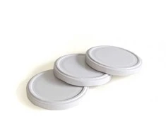 Technocap Užsukami metal.dangteliai D82cm/20vnt. balti