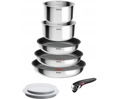 TEFAL Ingenio Cook Eat puodų ir keptuvių rinkinys 8 vnt. dangtelio indukcija