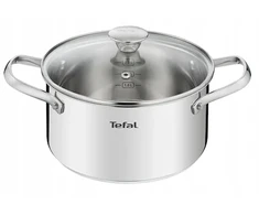 TEFAL PUODAS 20 CM INDUKCINIS NERŪDIJANČIO PLIENO INOX