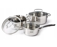 TEFAL PUODŲ RINKINYS SAUGUS DANGIS, INDUKCINIS, 7 vnt.