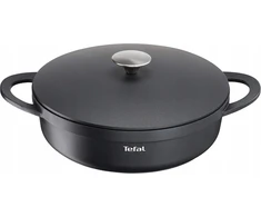 TEFAL Trattoria Keptuvė troškinimui 28cm 3.3L E21872 Titanium