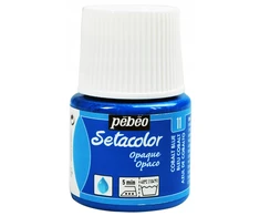 Tekstilės dažai - Pébéo - Setacolor nepermatomas - Kobalto mėlynas N°11 - 45ml - Mišrus